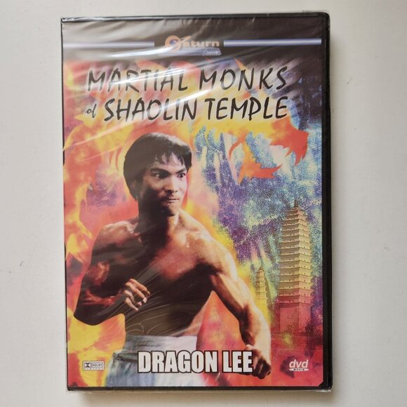Martial Monks Of Shaolin Temple Region-Free DVD Starring Dragon Lee & Wong Cheng - Picture 1 of 6